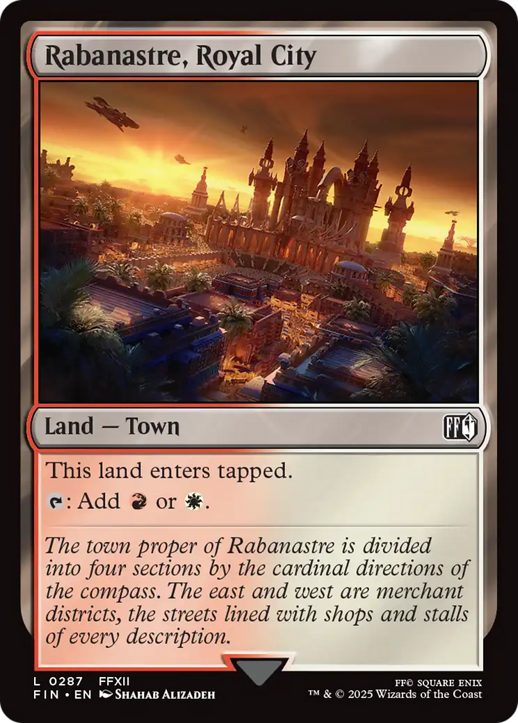 Rabanastre, Royal City [FINAL FANTASY] - Magic: The Gathering - Card Brawlers | Quebec | Canada |