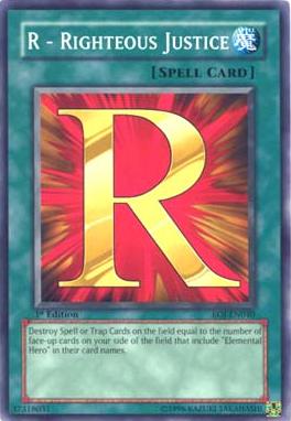 R - Righteous Justice [EOJ-EN040] Common - Yu-Gi-Oh! - Card Brawlers | Quebec | Canada |