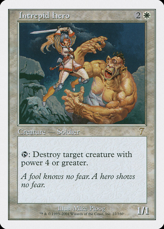 Intrepid Hero [Seventh Edition] - Magic: The Gathering - Card Brawlers | Quebec | Canada |