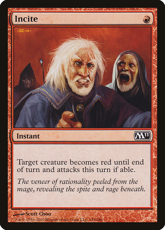 Incite [Magic 2011] - Magic: The Gathering - Card Brawlers | Quebec | Canada |