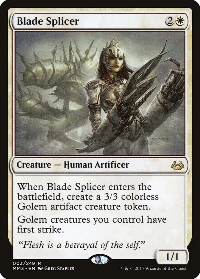 Blade Splicer [Modern Masters 2017] - Magic: The Gathering - Card Brawlers | Quebec | Canada |