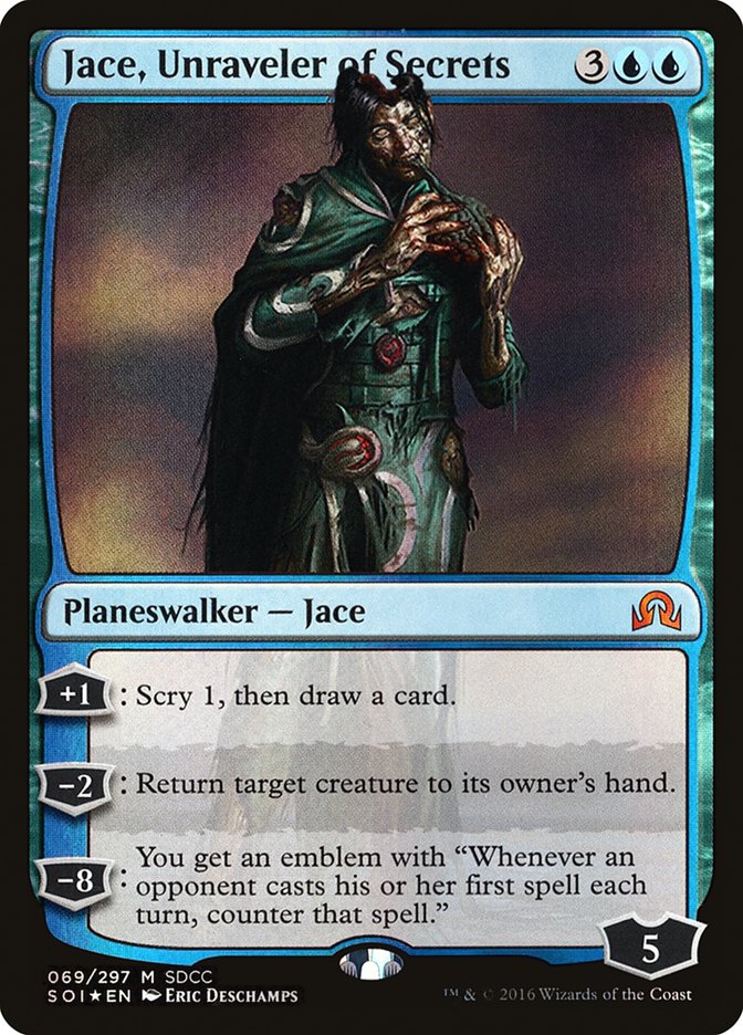 Jace, Unraveler of Secrets [San Diego Comic-Con 2016] - Magic: The Gathering - Card Brawlers | Quebec | Canada |