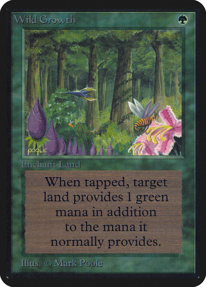 Wild Growth [Alpha Edition] - Magic: The Gathering - Card Brawlers | Quebec | Canada |