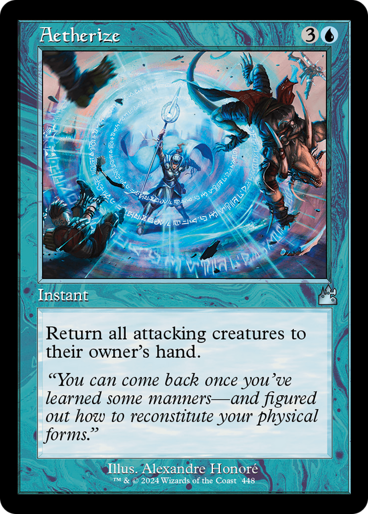 Aetherize (Retro Frame) [Ravnica Remastered] - Magic: The Gathering - Card Brawlers | Quebec | Canada |