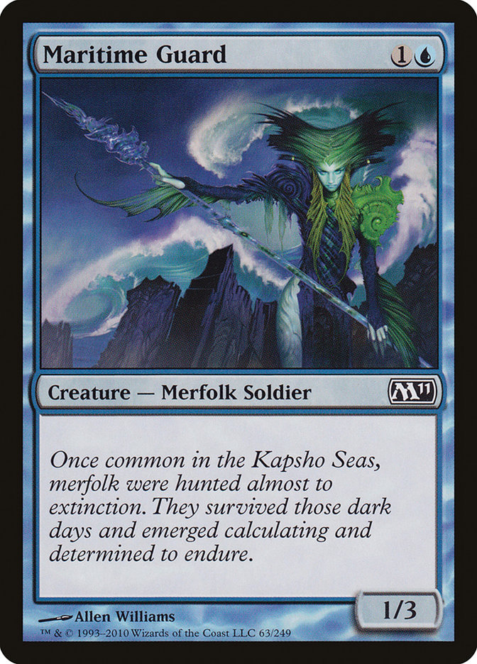 Maritime Guard [Magic 2011] - Magic: The Gathering - Card Brawlers | Quebec | Canada |