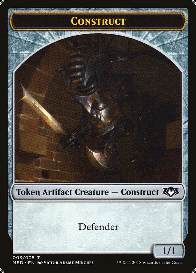 Construct Token (3) [Mythic Edition Tokens] - Magic: The Gathering - Card Brawlers | Quebec | Canada |
