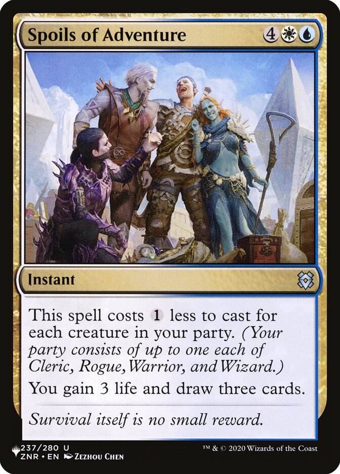 Spoils of Adventure [The List] - Magic: The Gathering - Card Brawlers | Quebec | Canada |