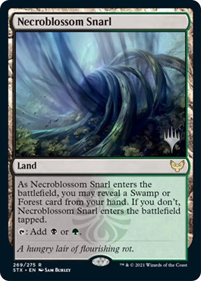 Necroblossom Snarl (Promo Pack) [Strixhaven: School of Mages Promos] - Magic: The Gathering - Card Brawlers | Quebec | Canada |