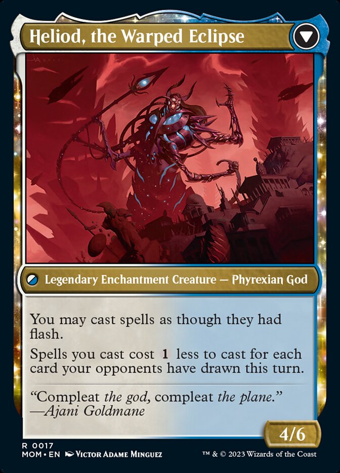 Heliod, the Radiant Dawn // Heliod, the Warped Eclipse [March of the Machine] - Magic: The Gathering - Card Brawlers | Quebec | Canada |