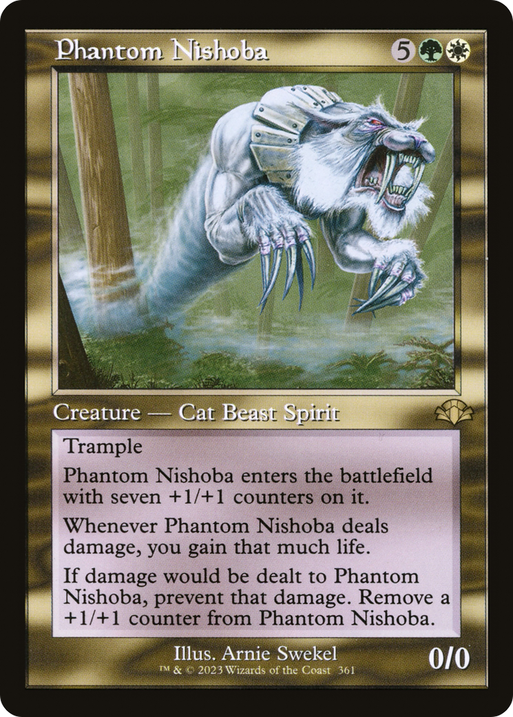 Phantom Nishoba (Retro) [Dominaria Remastered] - Magic: The Gathering - Card Brawlers | Quebec | Canada |