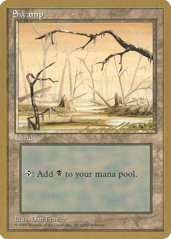Swamp (ll370) (Leon Lindback) [Pro Tour Collector Set] - Magic: The Gathering - Card Brawlers | Quebec | Canada |