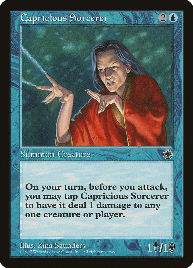 Capricious Sorcerer [Portal] - Magic: The Gathering - Card Brawlers | Quebec | Canada |