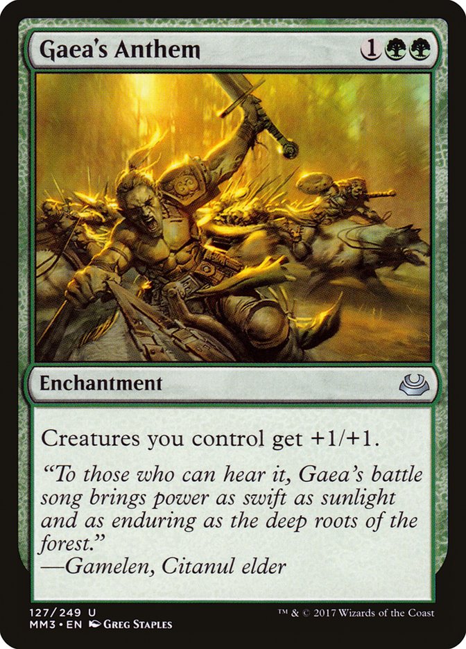 Gaea's Anthem [Modern Masters 2017] - Magic: The Gathering - Card Brawlers | Quebec | Canada |