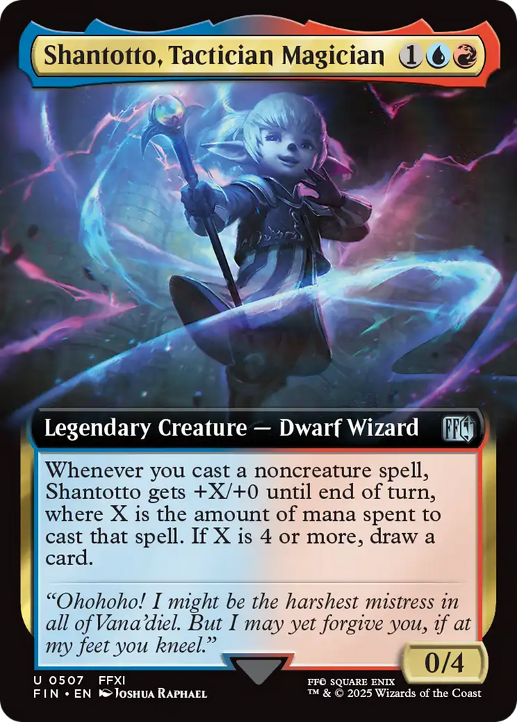 Shantotto, Tactician Magician (Extended Art) [FINAL FANTASY] - Magic: The Gathering - Card Brawlers | Quebec | Canada |