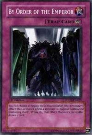 By Order of the Emperor [SDDE-EN029] Common - Yu-Gi-Oh! - Card Brawlers | Quebec | Canada |