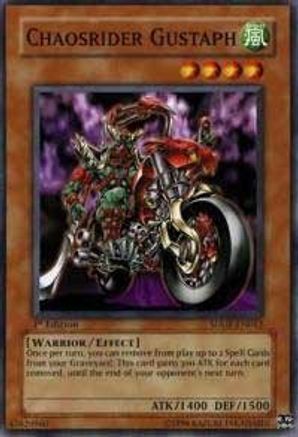 Chaosrider Gustaph [SDDE-EN012] Common - Yu-Gi-Oh! - Card Brawlers | Quebec | Canada |