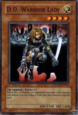 D.D. Warrior Lady [SDDE-EN010] Common - Yu-Gi-Oh! - Card Brawlers | Quebec | Canada |
