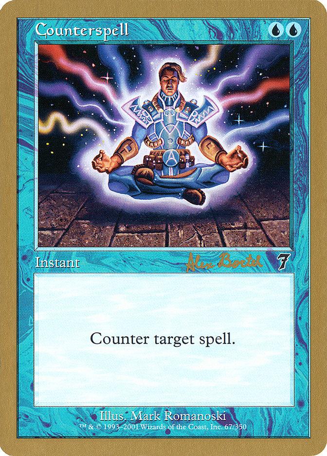 Counterspell (Alex Borteh) (7ED) [World Championship Decks 2001] - Magic: The Gathering - Card Brawlers | Quebec | Canada |
