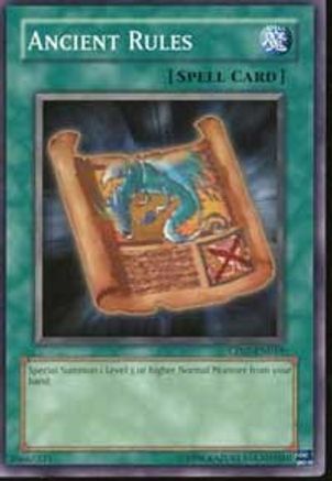 Ancient Rules [CP07-EN019] Common - Yu-Gi-Oh! - Card Brawlers | Quebec | Canada |