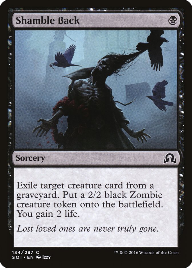 Shamble Back [Shadows over Innistrad] - Magic: The Gathering - Card Brawlers | Quebec | Canada |