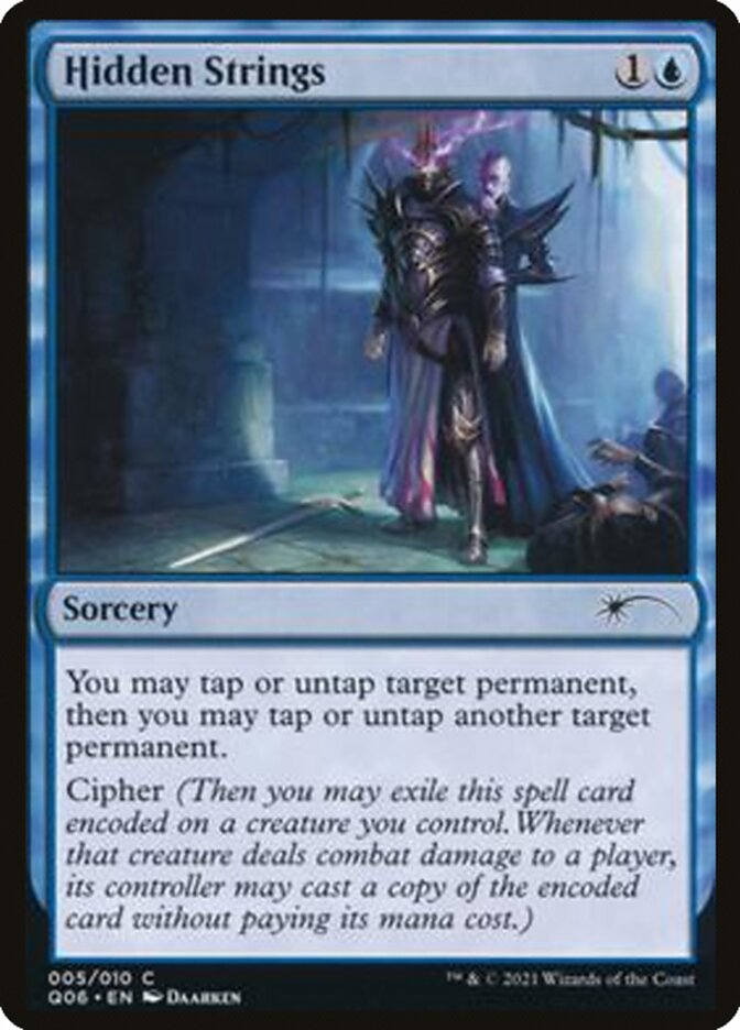 Hidden Strings [Pioneer Challenger Decks 2021] - Magic: The Gathering - Card Brawlers | Quebec | Canada |