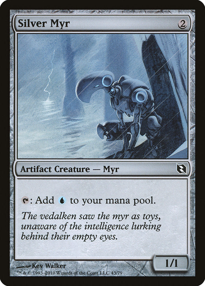 Silver Myr [Duel Decks: Elspeth vs. Tezzeret] - Magic: The Gathering - Card Brawlers | Quebec | Canada |