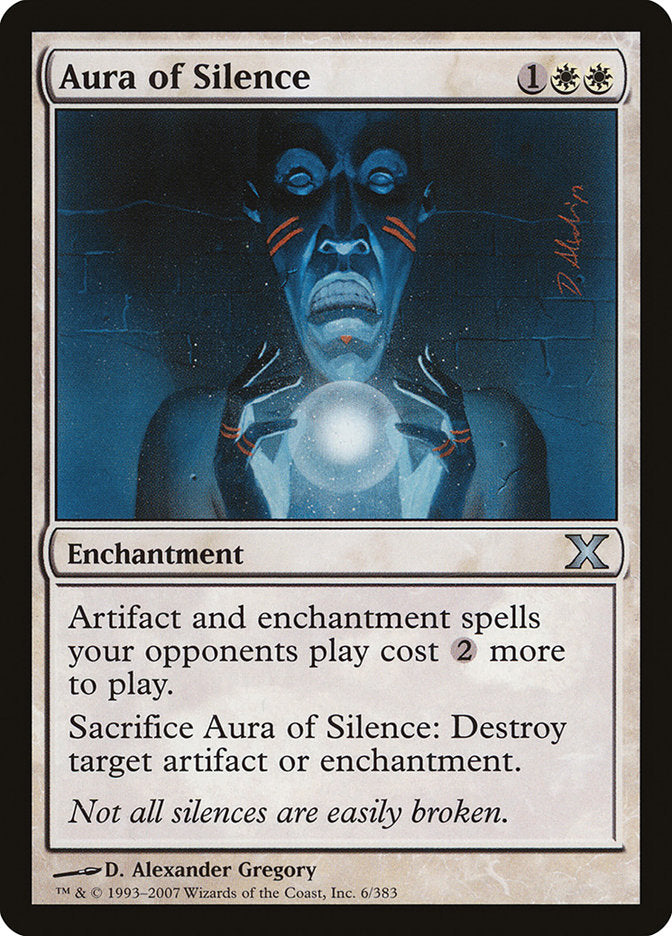 Aura of Silence [Tenth Edition] - Magic: The Gathering - Card Brawlers | Quebec | Canada |