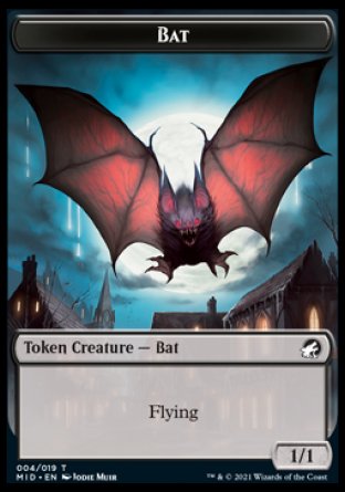 Clue // Bat Double-Sided Token [Innistrad: Midnight Hunt Tokens] - Magic: The Gathering - Card Brawlers | Quebec | Canada |