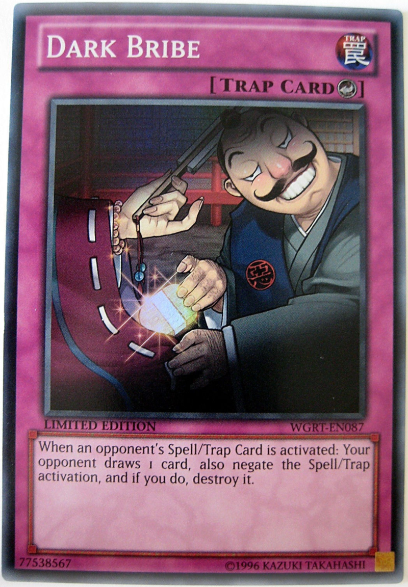 Dark Bribe [WGRT-EN087] Super Rare - Yu-Gi-Oh! - Card Brawlers | Quebec | Canada |