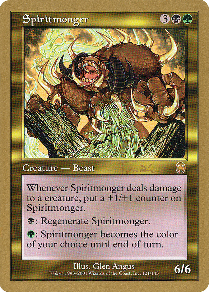 Spiritmonger (Jan Tomcani) [World Championship Decks 2001] - Magic: The Gathering - Card Brawlers | Quebec | Canada |
