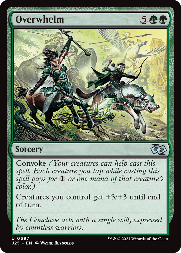 Overwhelm [Foundations Jumpstart] - Magic: The Gathering - Card Brawlers | Quebec | Canada |