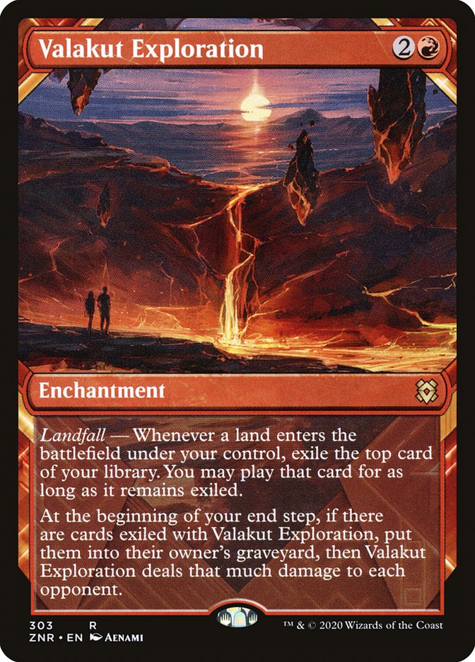 Valakut Exploration (Showcase) [Zendikar Rising] - Magic: The Gathering - Card Brawlers | Quebec | Canada |