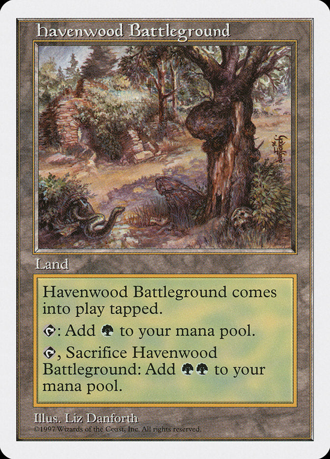 Havenwood Battleground [Fifth Edition] - Magic: The Gathering - Card Brawlers | Quebec | Canada |