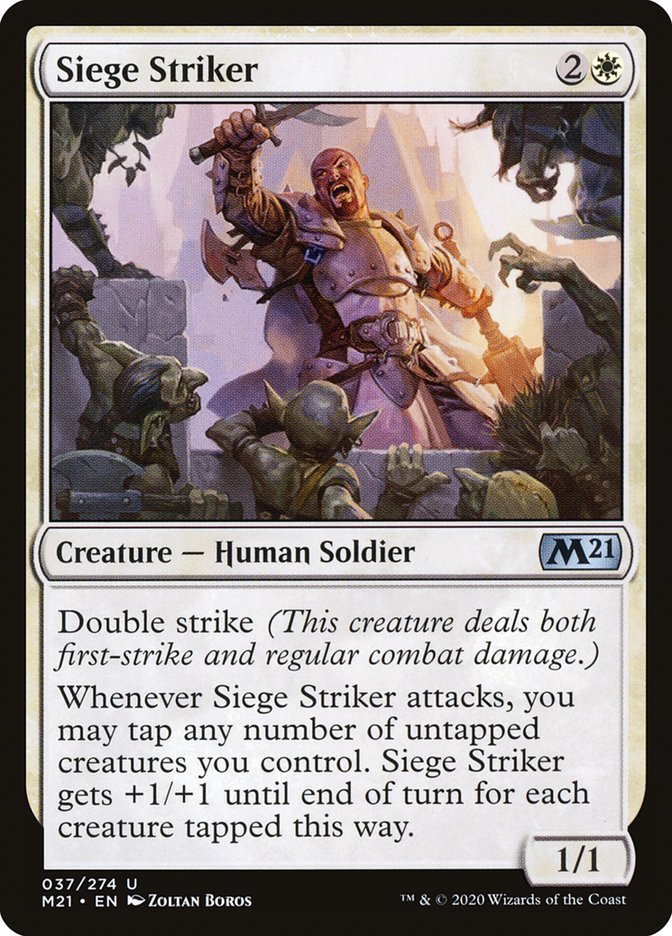 Siege Striker [Core Set 2021] - Magic: The Gathering - Card Brawlers | Quebec | Canada |