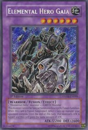 Héros élémentaire Gaia [ANPR-EN099] Rare secrète 
