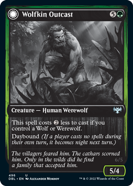 Wolfkin Outcast // Wedding Crasher [Innistrad: Double Feature] - Magic: The Gathering - Card Brawlers | Quebec | Canada |