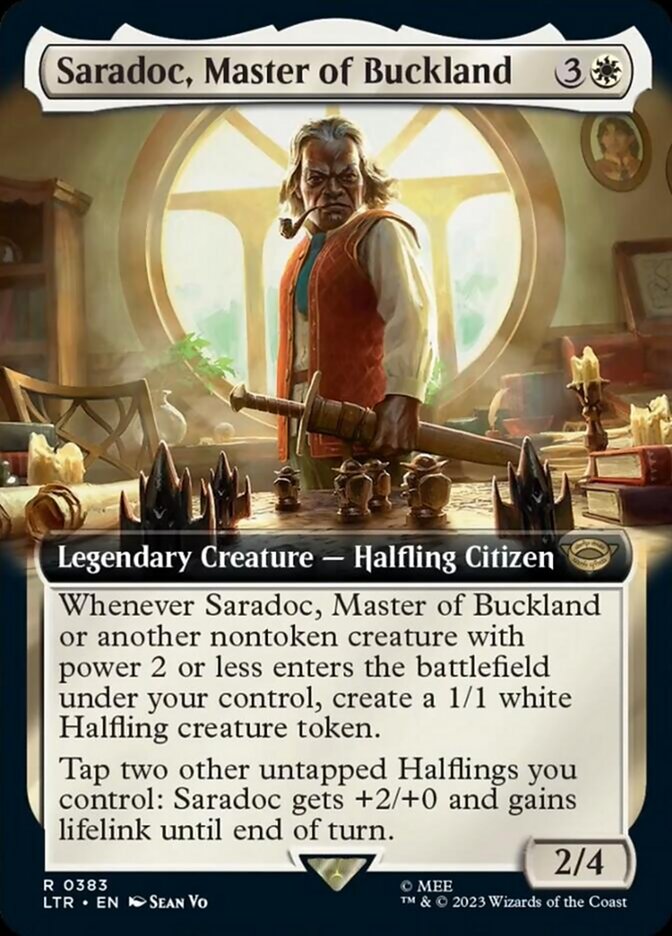 Saradoc, Master of Buckland (Extended Art) [The Lord of the Rings: Tales of Middle-Earth] - Magic: The Gathering - Card Brawlers | Quebec | Canada |