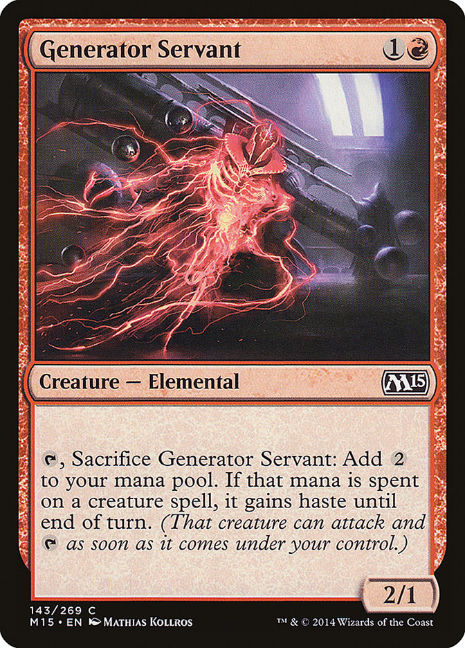 Generator Servant [Magic 2015] - Magic: The Gathering - Card Brawlers | Quebec | Canada |