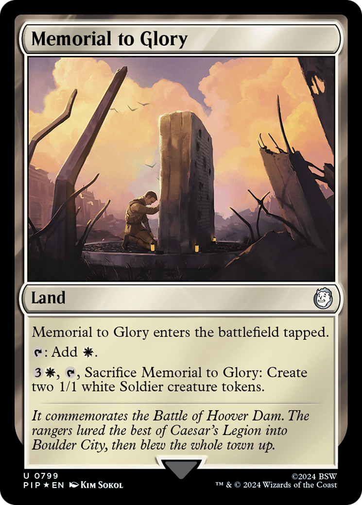 Memorial to Glory (Surge Foil) [Fallout] - Magic: The Gathering - Card Brawlers | Quebec | Canada |
