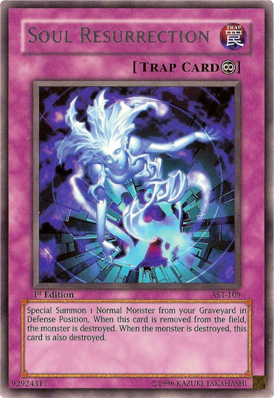 Soul Resurrection [AST-109] Rare - Yu-Gi-Oh! - Card Brawlers | Quebec | Canada |