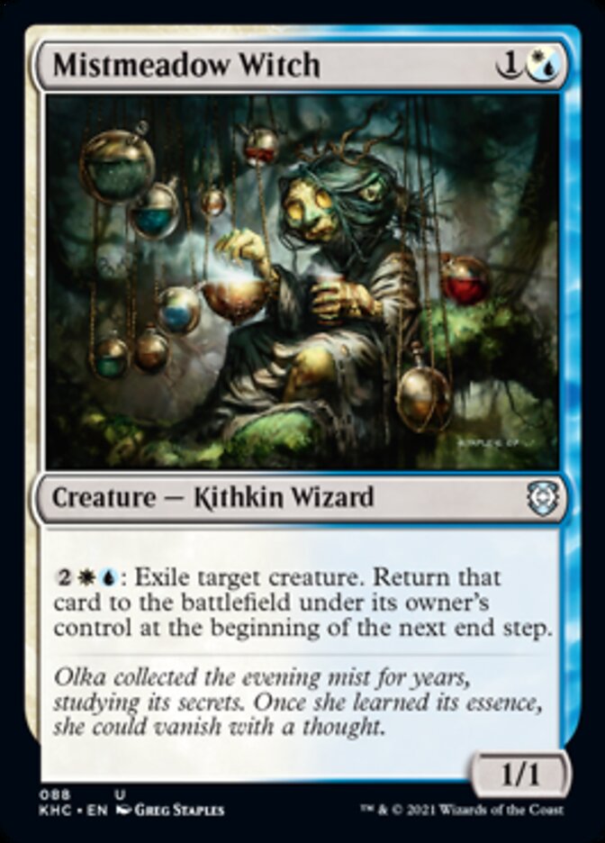 Mistmeadow Witch [Kaldheim Commander] - Magic: The Gathering - Card Brawlers | Quebec | Canada |