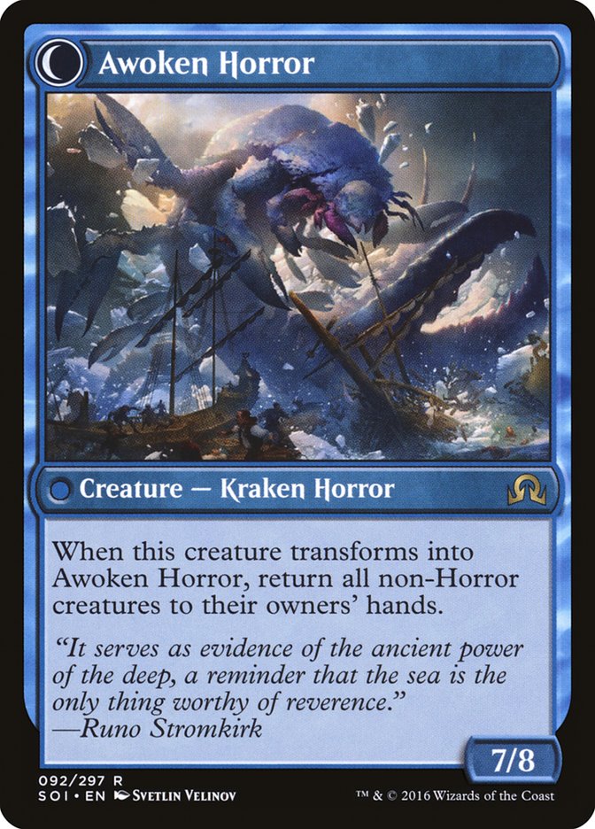 Thing in the Ice // Awoken Horror [Shadows over Innistrad] - Magic: The Gathering - Card Brawlers | Quebec | Canada |