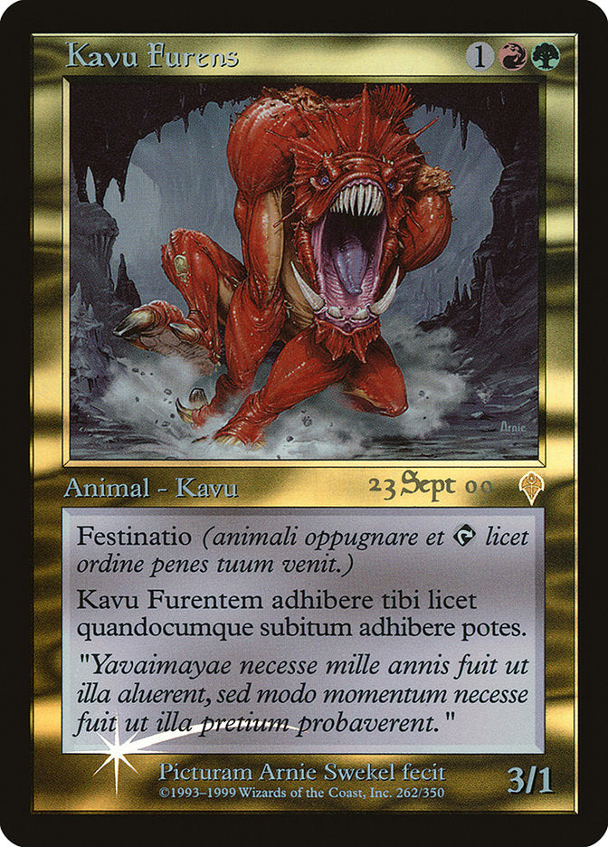 Raging Kavu [Invasion Promos] - Magic: The Gathering - Card Brawlers | Quebec | Canada |
