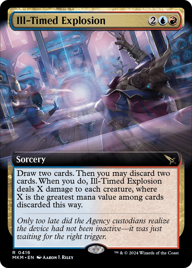 Ill-Timed Explosion (Extended Art) [Murders at Karlov Manor] - Magic: The Gathering - Card Brawlers | Quebec | Canada |
