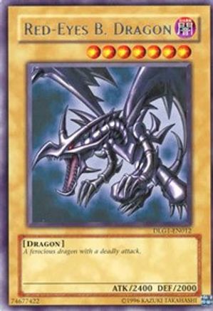 Red-Eyes B. Dragon [DLG1-EN012] Rare - Yu-Gi-Oh! - Card Brawlers | Quebec | Canada |