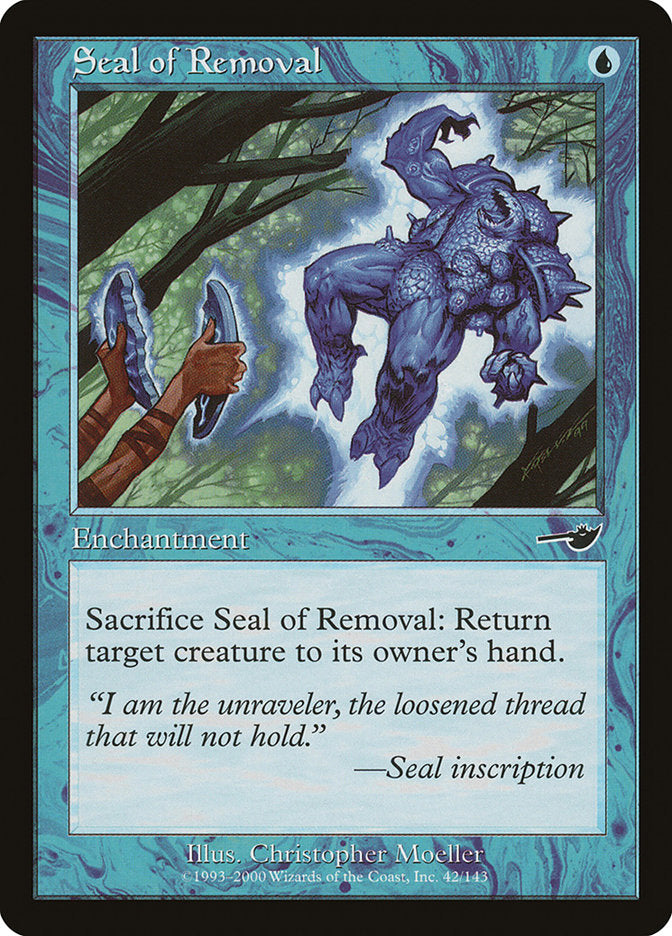 Seal of Removal [Nemesis] - Magic: The Gathering - Card Brawlers | Quebec | Canada |