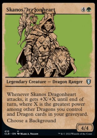 Skanos Dragonheart (Showcase) [Commander Legends: Battle for Baldur's Gate] - Magic: The Gathering - Card Brawlers | Quebec | Canada |