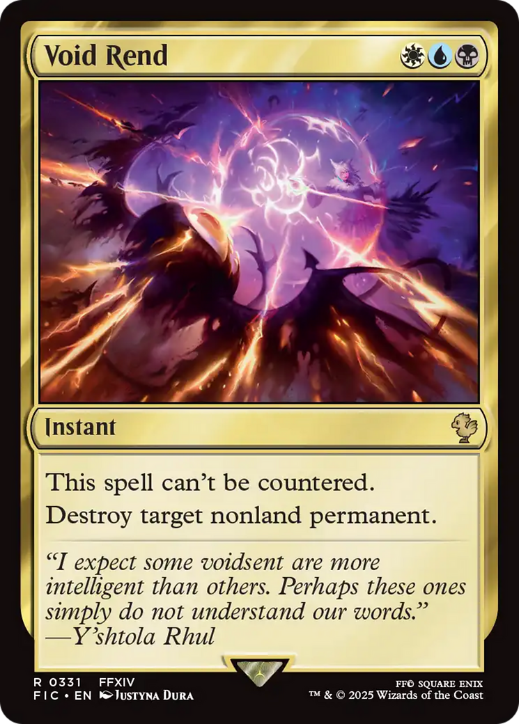 Void Rend [FINAL FANTASY Commander] - Magic: The Gathering - Card Brawlers | Quebec | Canada |
