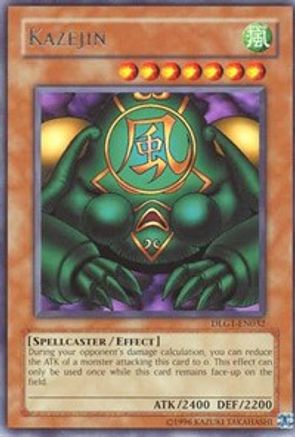 Kazejin [DLG1-EN032] Rare - Yu-Gi-Oh! - Card Brawlers | Quebec | Canada |