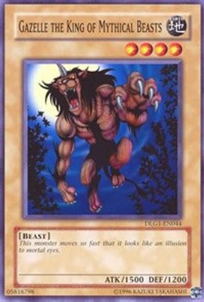 Gazelle the King of Mythical Beasts [DLG1-EN044] Common - Yu-Gi-Oh! - Card Brawlers | Quebec | Canada |
